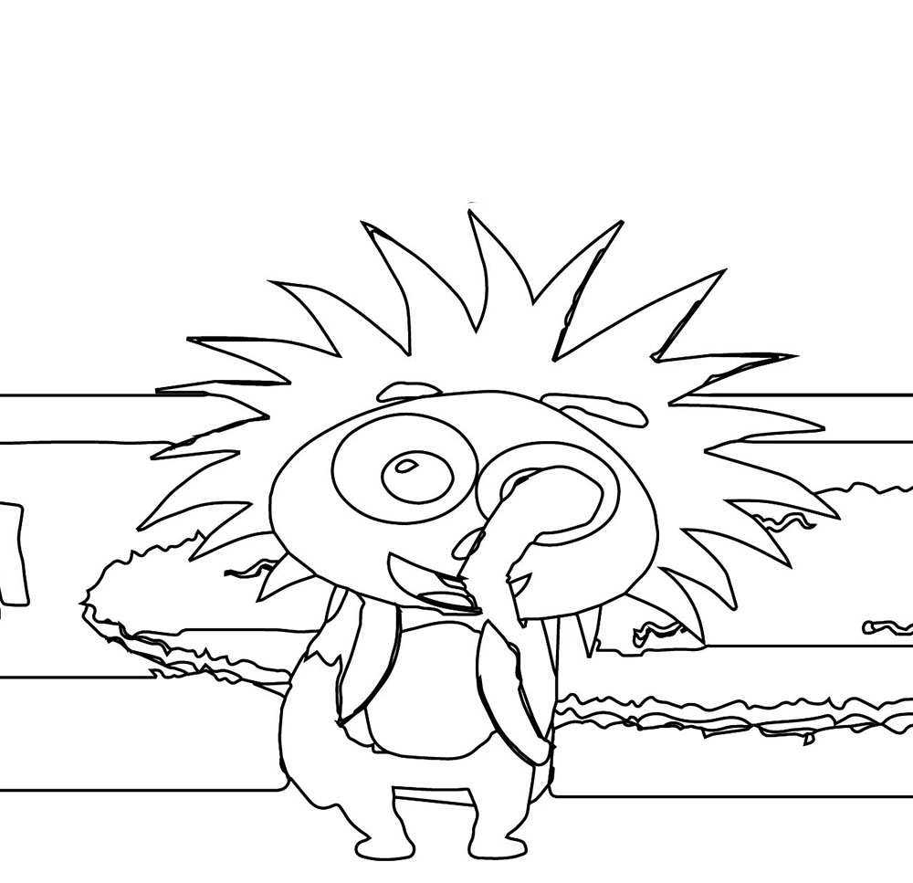 Çocuklar için Kirpi Piki resmi