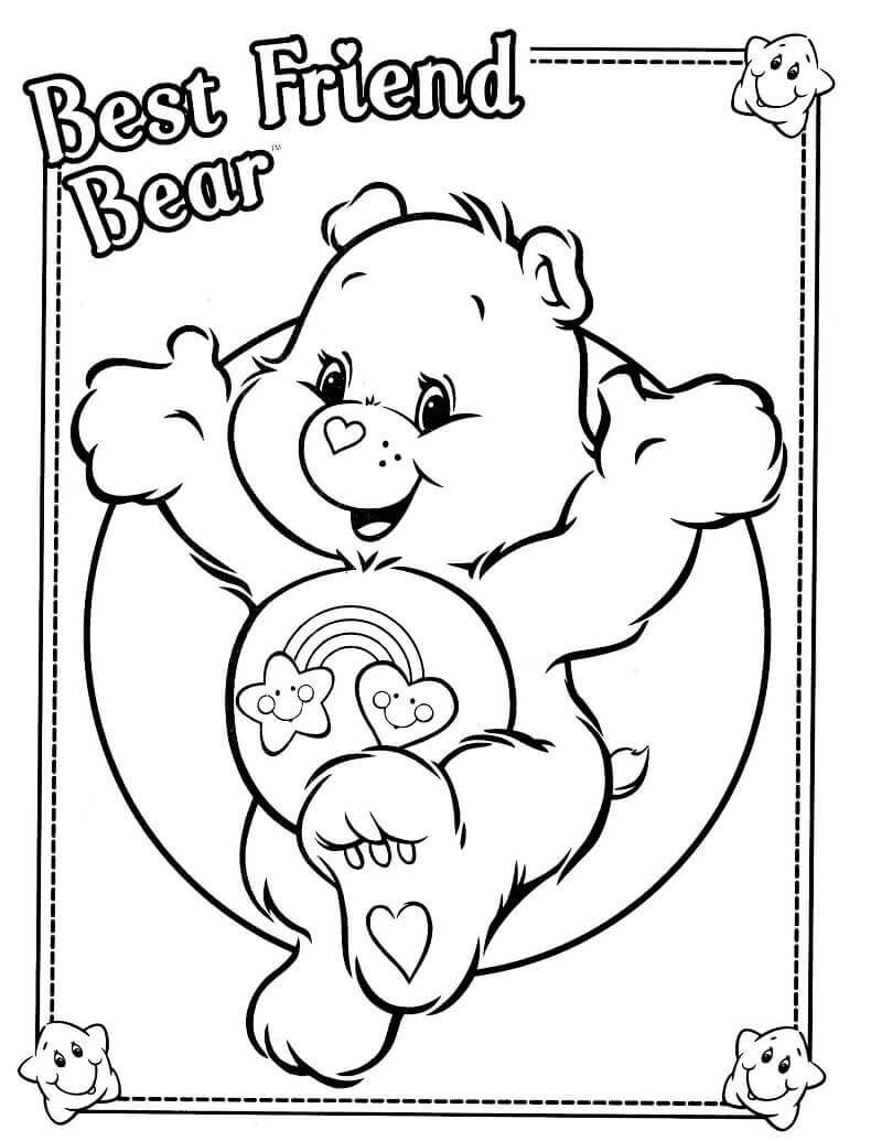 Care Bears Boyama Sayfaları