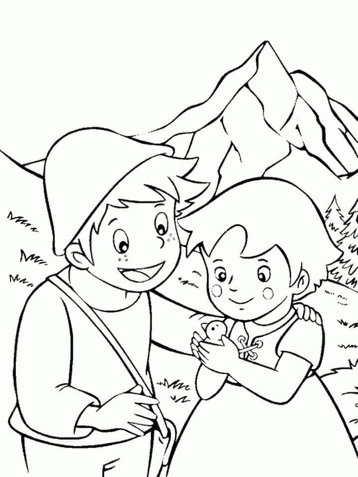 Heidi ve arkadaşı