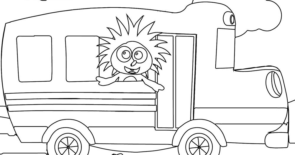 Kirpi Piki çocuklara ücretsiz Boyama Sayfası