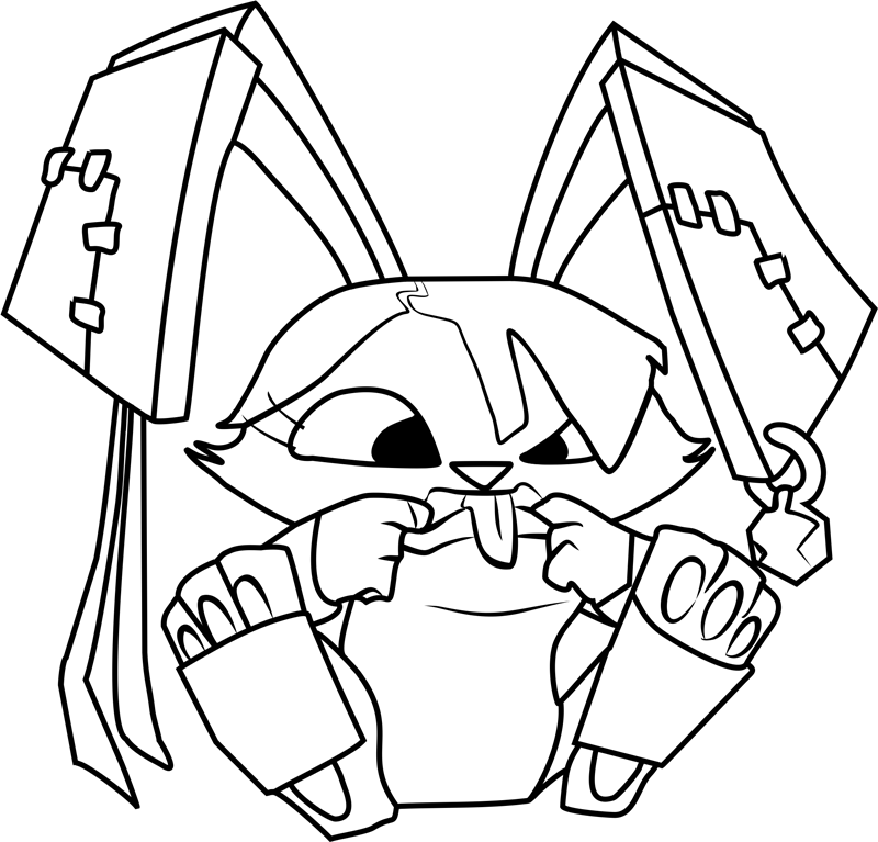 Komik Gaga Boyama Sayfası