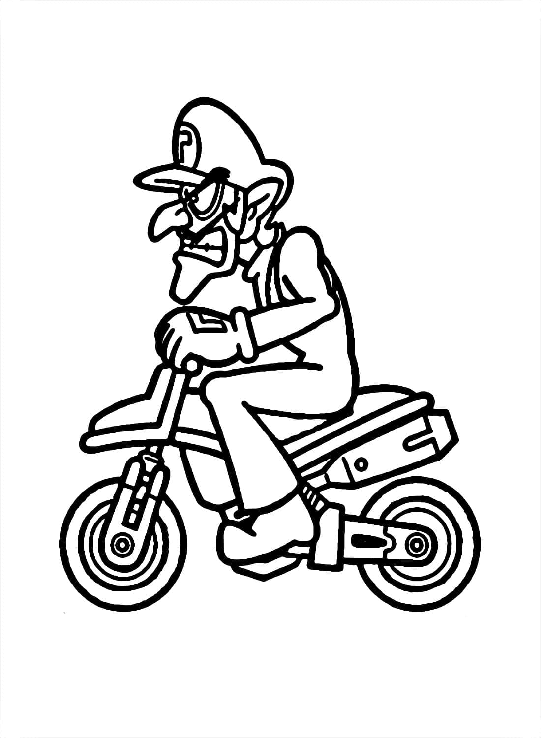 Mario Kart Waluigi Baskısı