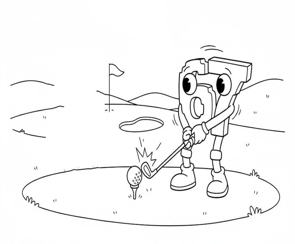 67 Brainrot çocuklar için ücretsiz Boyama Sayfası