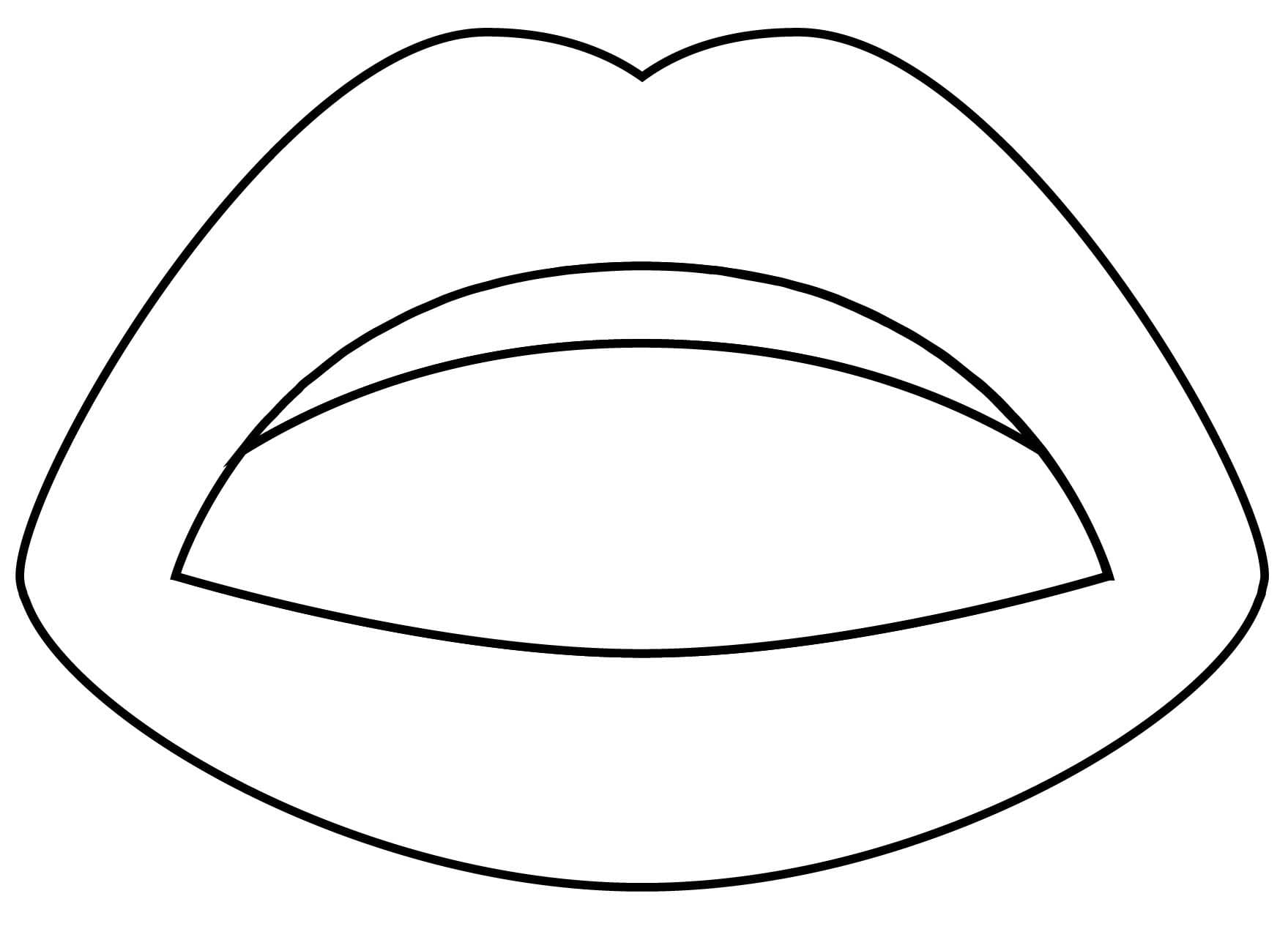 Ağız 7 Boyama Sayfası