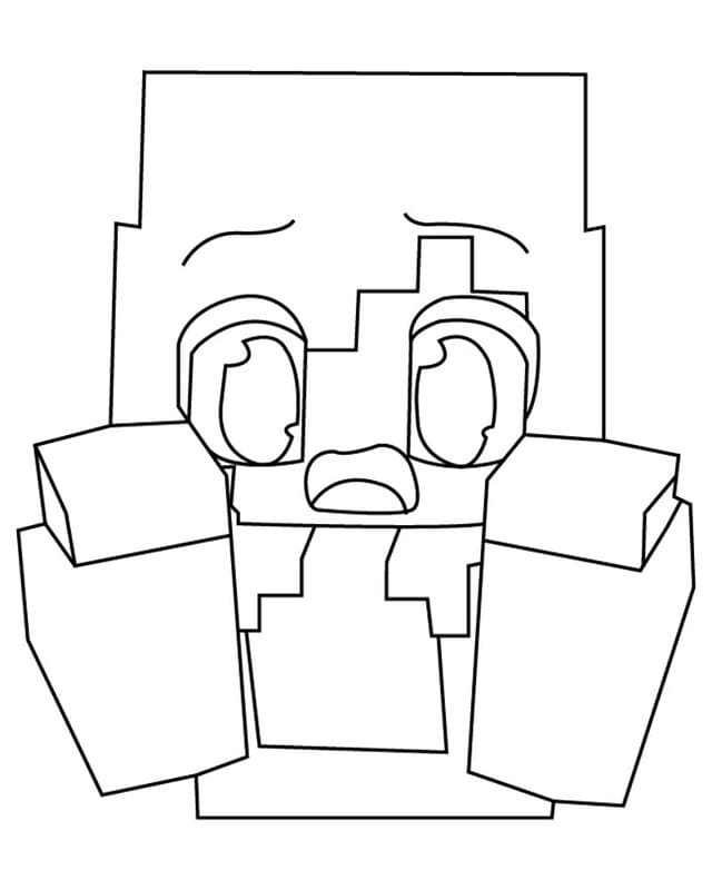 Aphmau Yazdırılabilir Çiz Boyama Sayfası