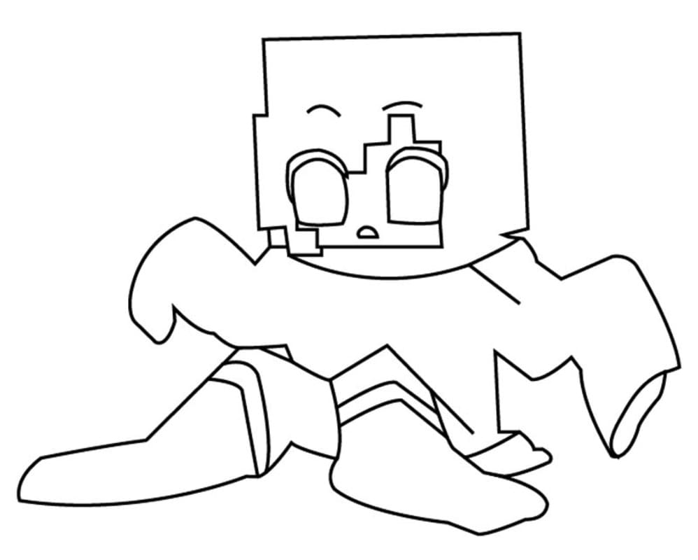 Aphmau resim Boyama Sayfası