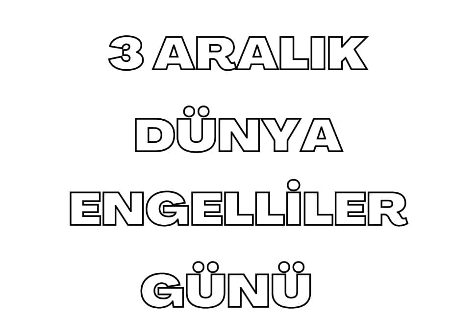 Aralık ayı resmini çiz Boyama Sayfası