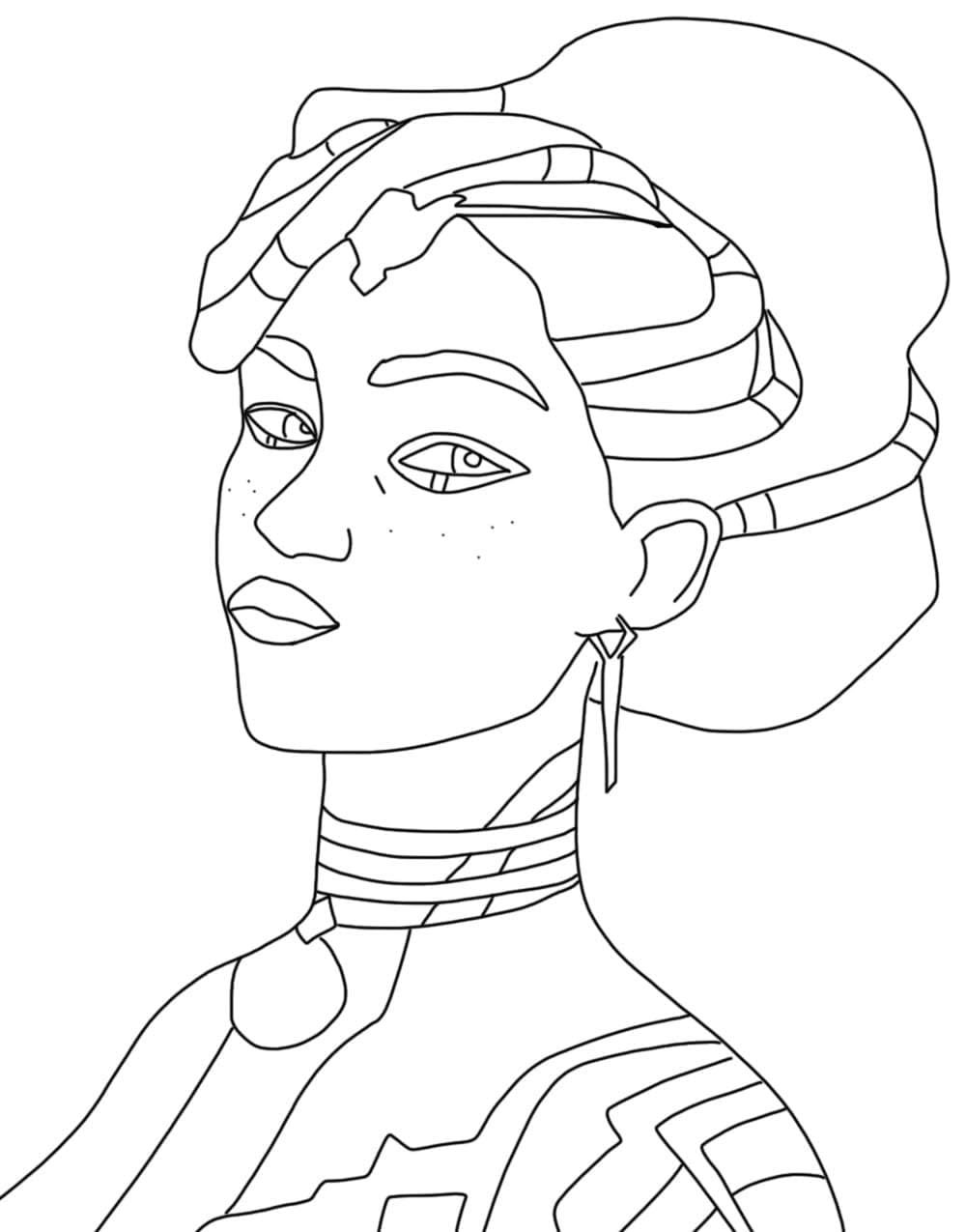 Arcane Ücretsiz yazdırılabilir Boyama Sayfası