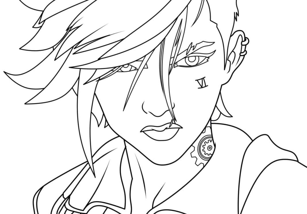 Arcane Ücretsiz Boyama Sayfası