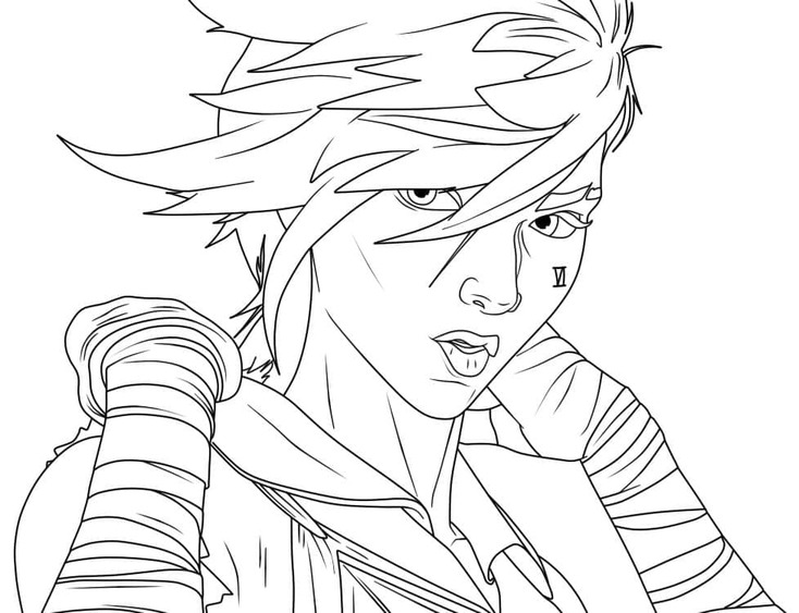 Arcane ücretsiz basit Boyama Sayfası