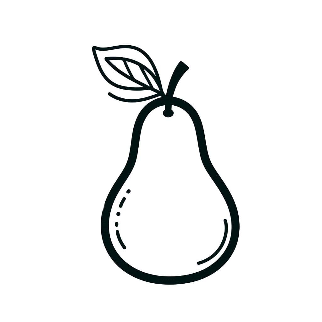 Armut çizimi kolay Boyama Sayfası