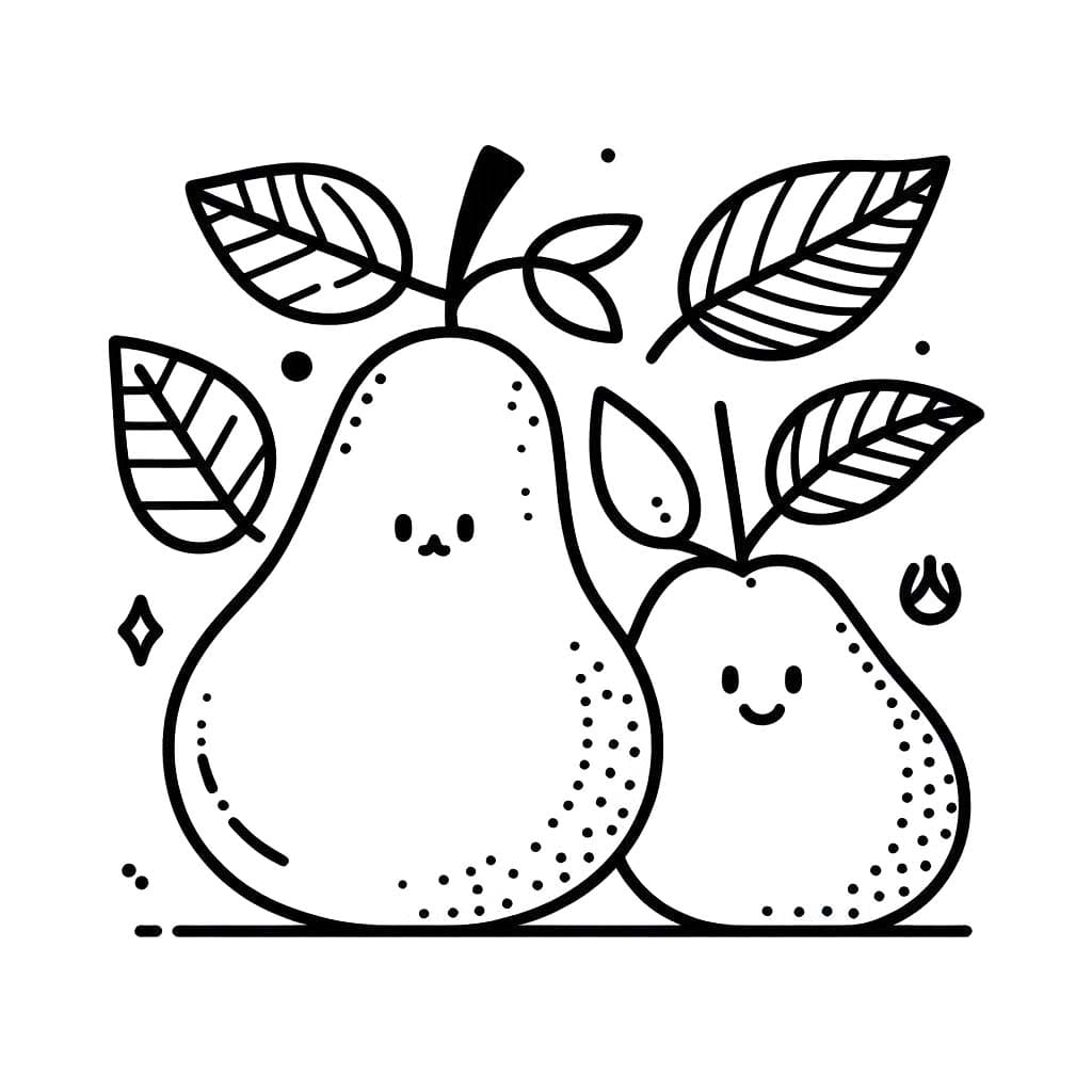 Armut çizimi yazdırılabilir Boyama Sayfası