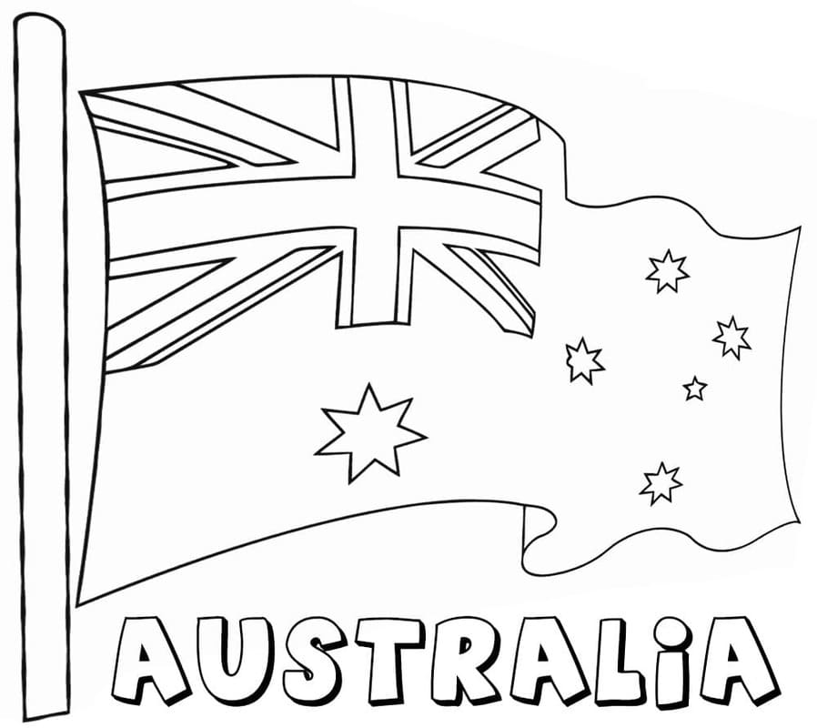 Avustralya 1 Boyama Sayfası
