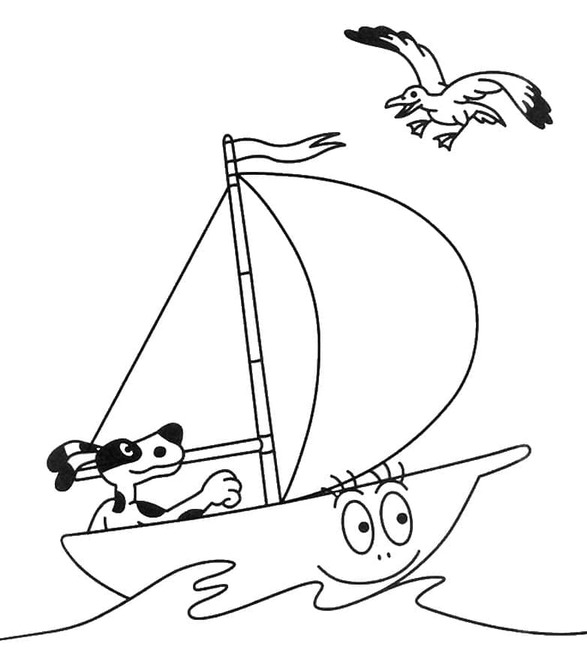 Barbapapa ve Lolita Boyama Sayfası