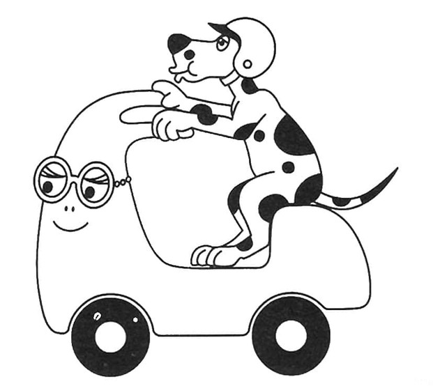 Barbotin ve Lolita Boyama Sayfası