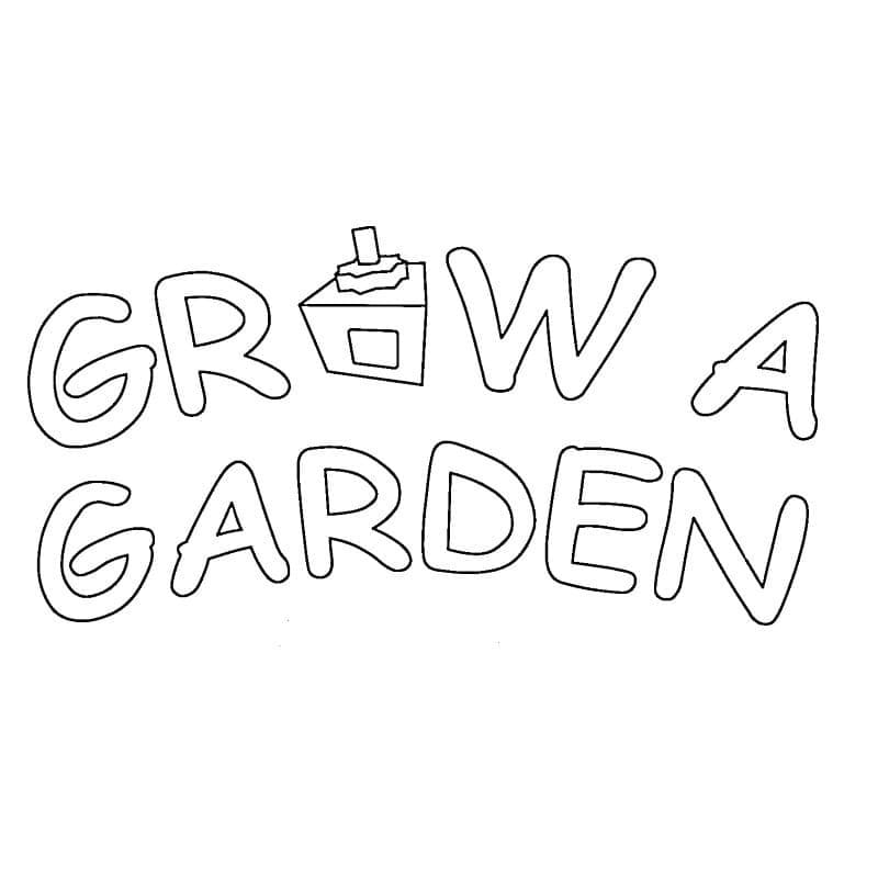 Grow a Garden Boyama Sayfaları