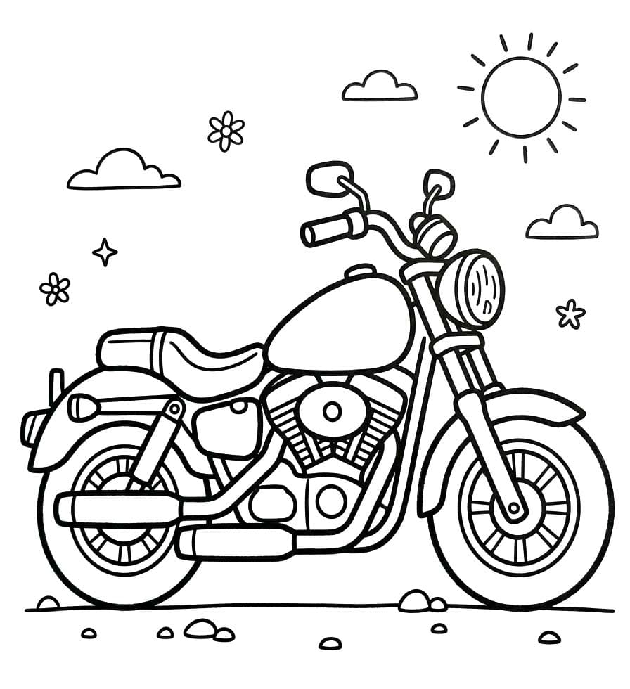Basit Harley Davidson resim