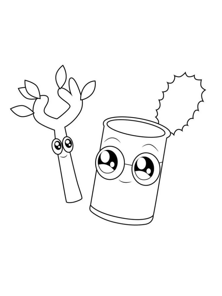 Basit LankyBox Çizim Boyama Sayfası