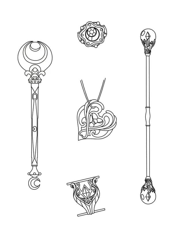 Basit Lolirock Boyama Sayfası