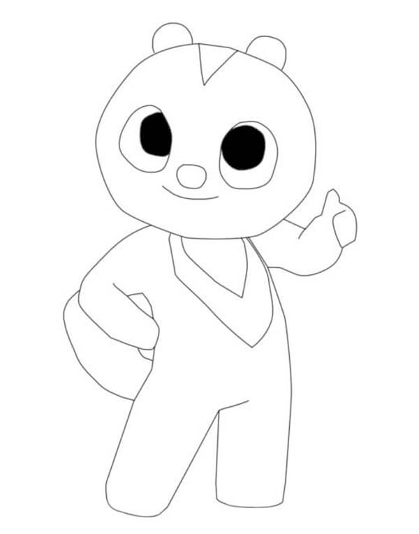 Basit Miniforce Çizim Boyama Sayfası