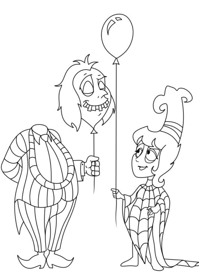 Beterböcek çocuklar için basit Boyama Sayfası