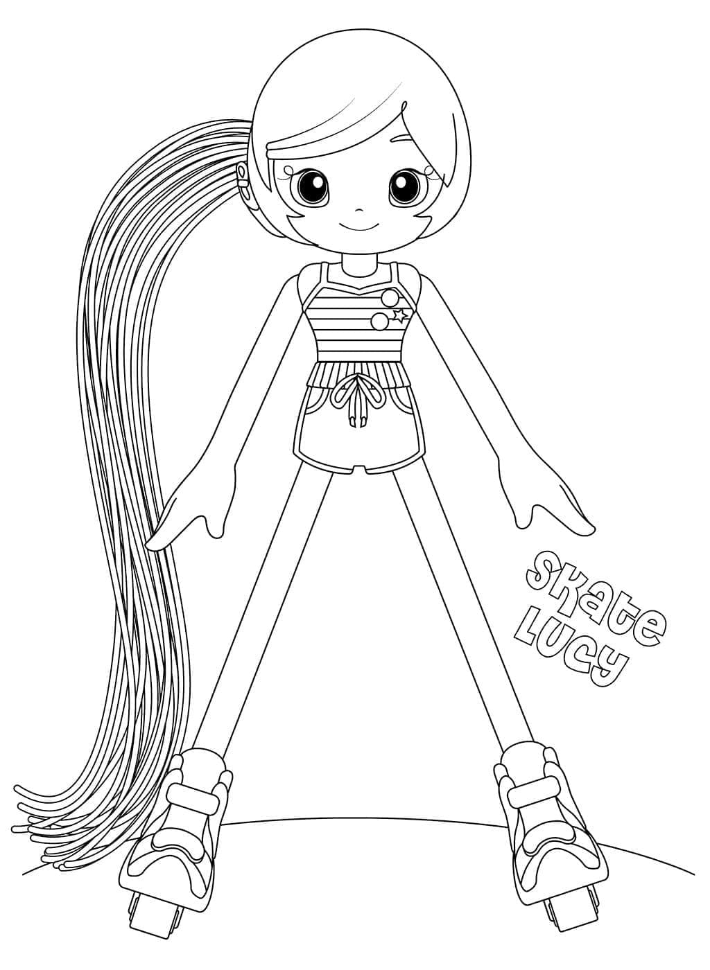Betty Spaghetty Kaykay Lucy Boyama Sayfası