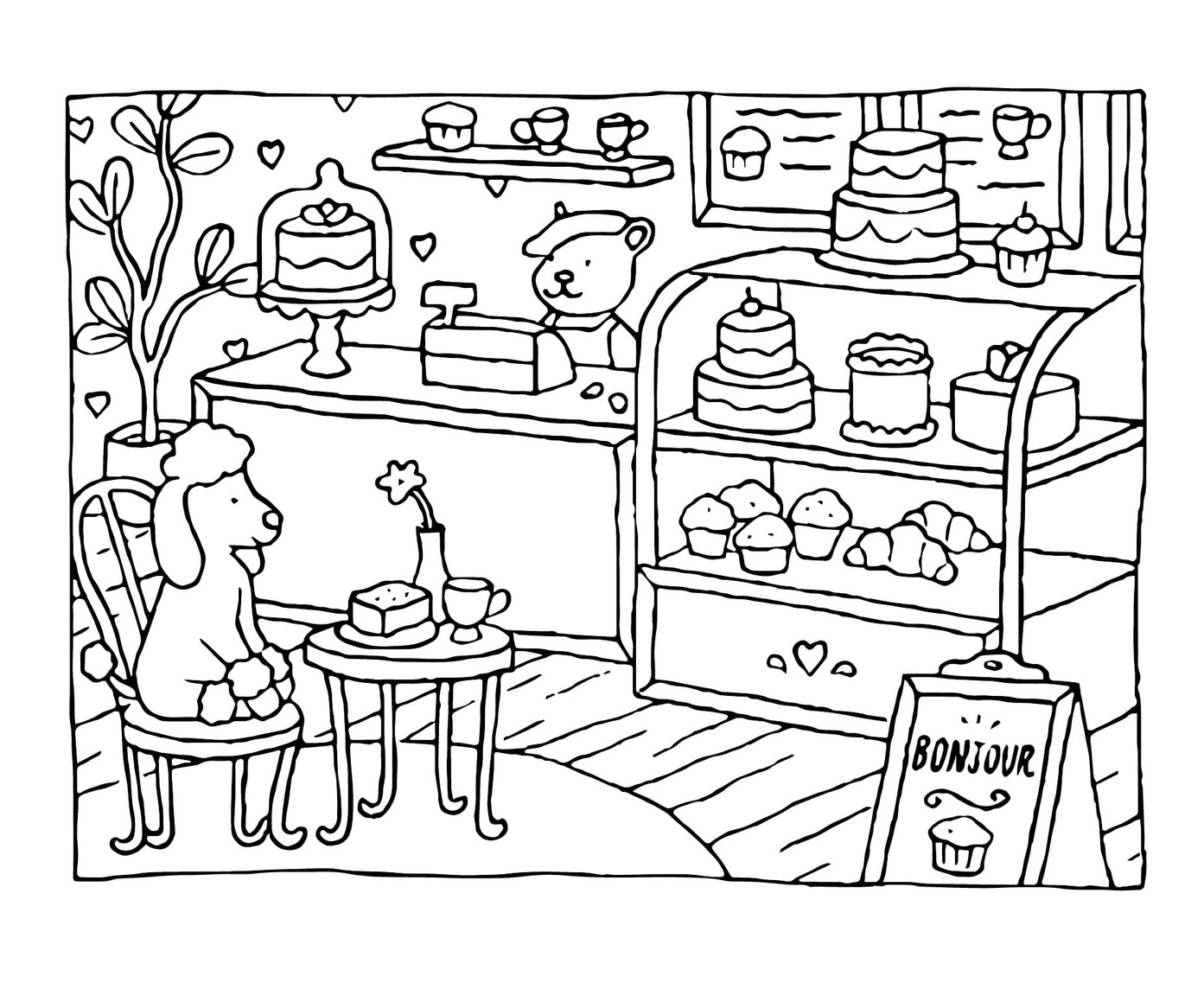 Bobbie Goods Yazdır'ı çiz Boyama Sayfası