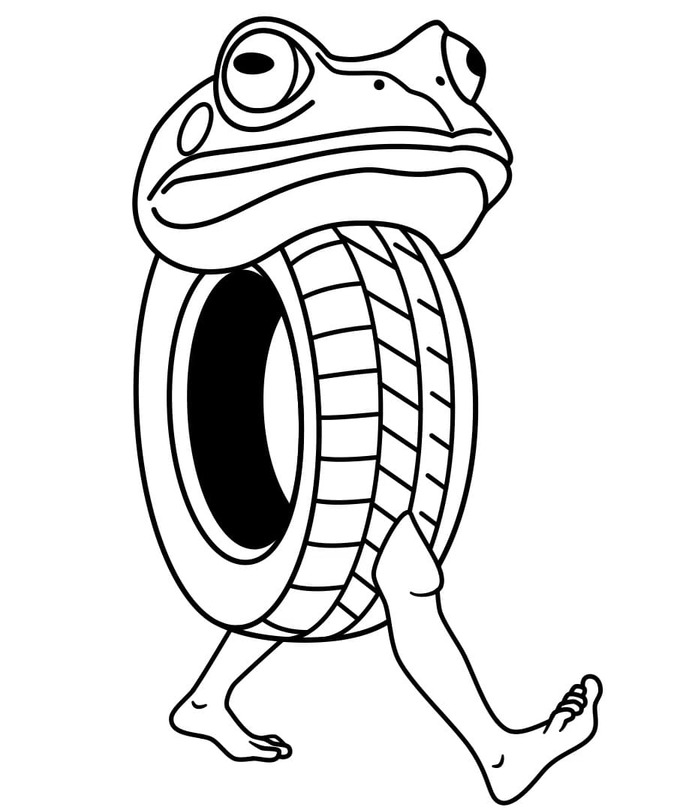 Brainrot Boneca Ambalabu Çizmek Boyama Sayfası