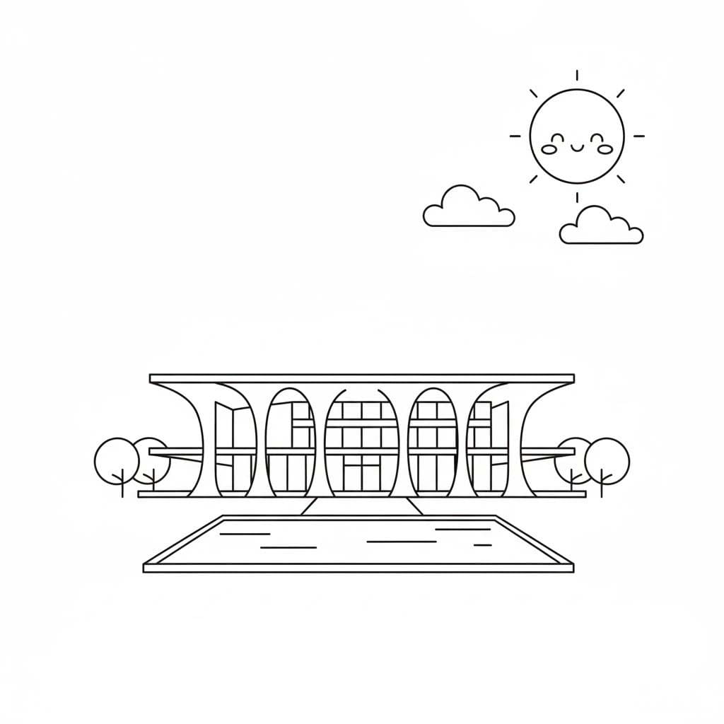 Brezilya Ücretsiz Boyama Sayfası