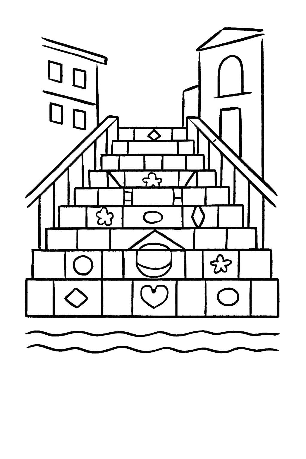 Brezilya çocuklar için Ücretsiz Yazdırılabilir Boyama Sayfası
