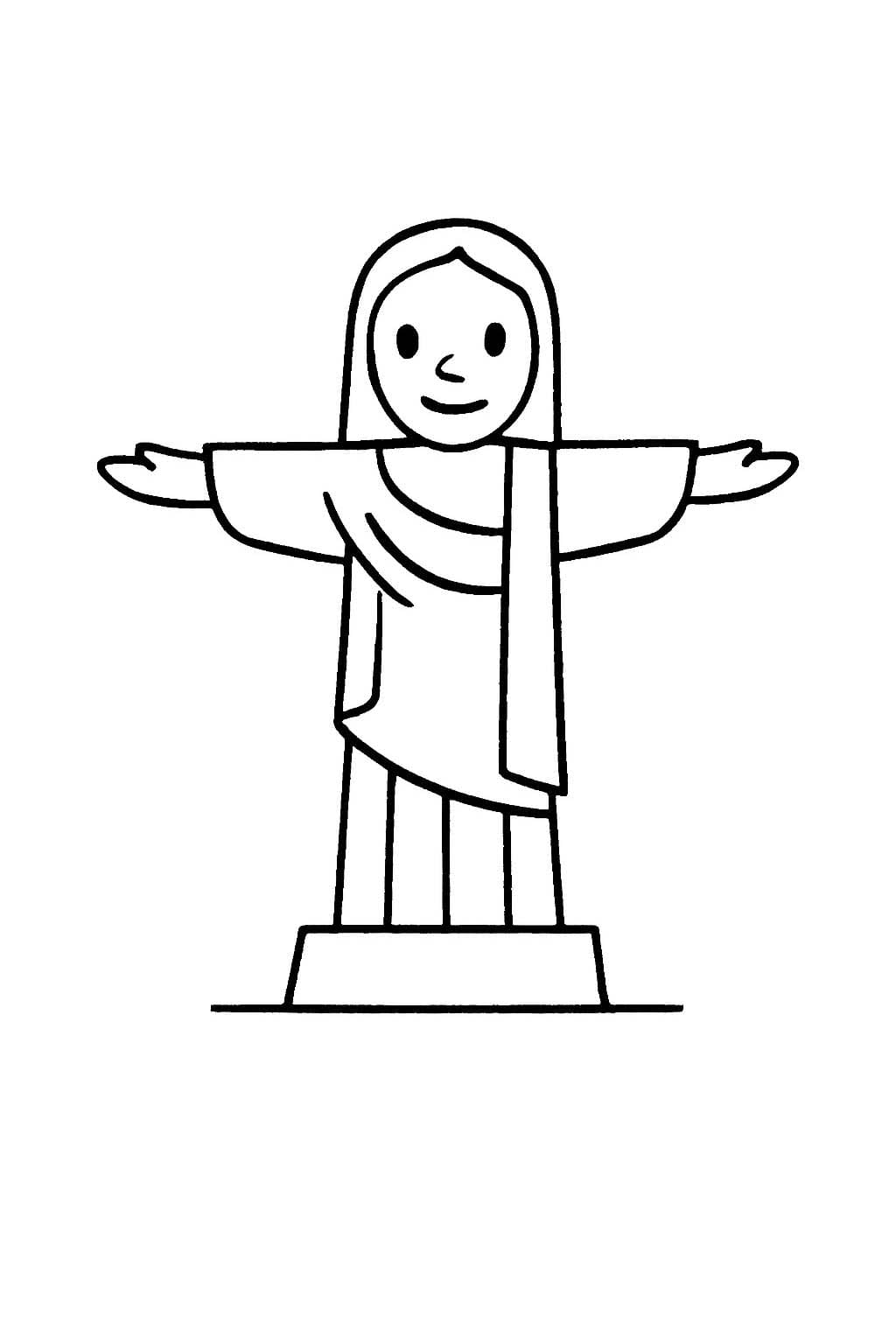 Brezilya çocuklar için Ücretsiz Boyama Sayfası