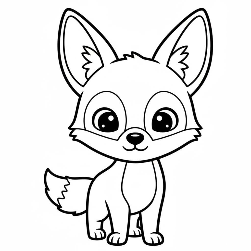 Çakal 2 Boyama Sayfası