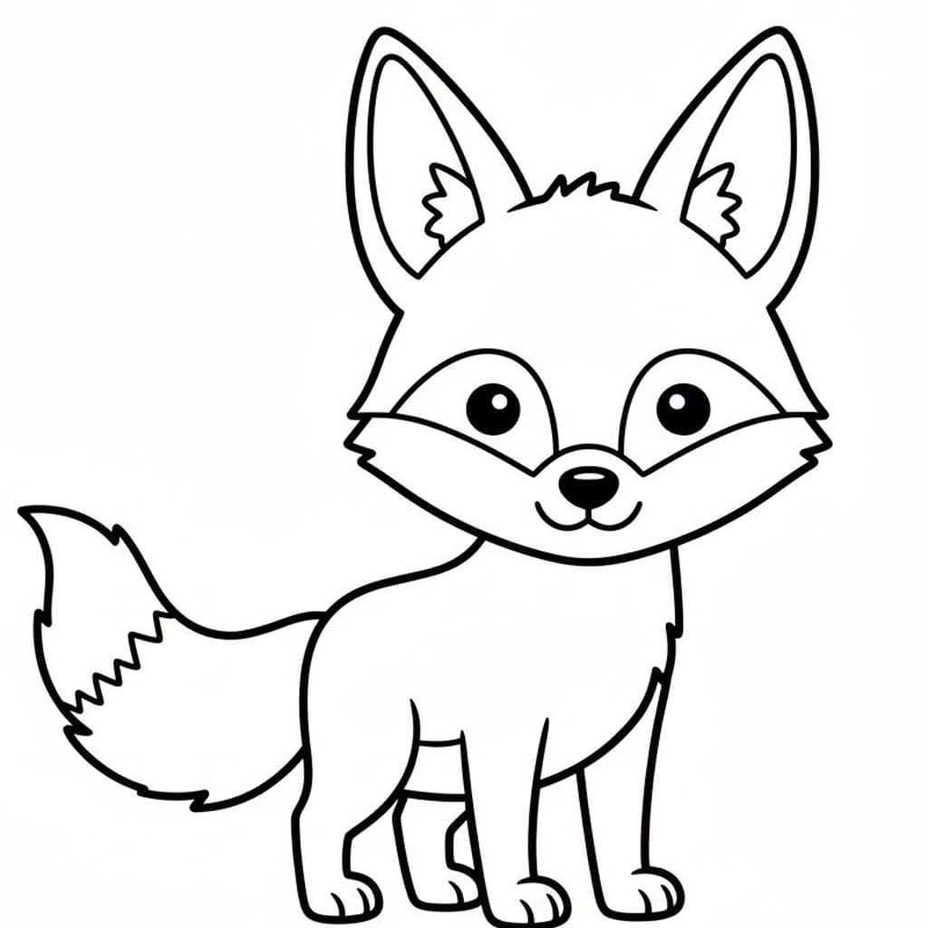 Çakal 3 Boyama Sayfası