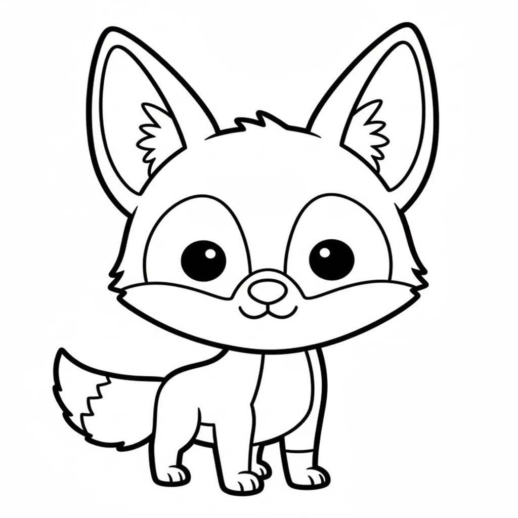 Çakal 5 Boyama Sayfası