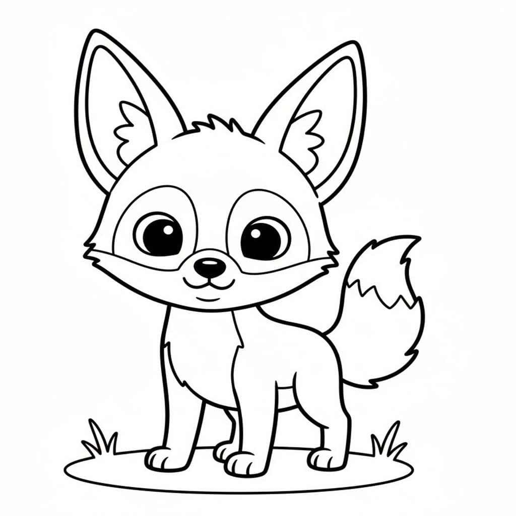 Çakal 7 Boyama Sayfası