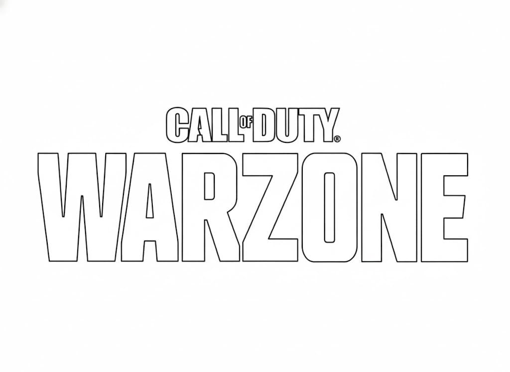 Call of Duty Yazdırılabilir Boyama Sayfası