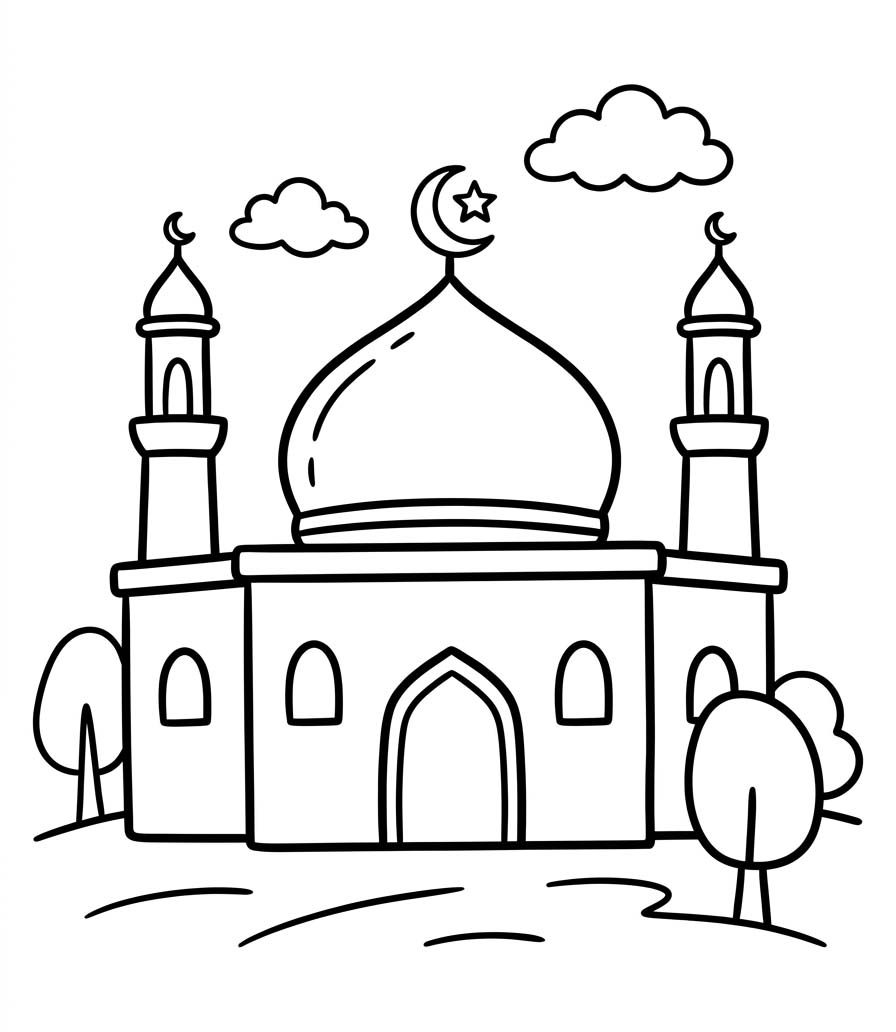 Cami Kolay Boyama Sayfası
