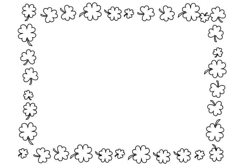 Çerçeve Kolay Boyama Sayfası