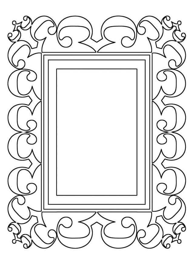 Çerçeve Boyama Sayfaları