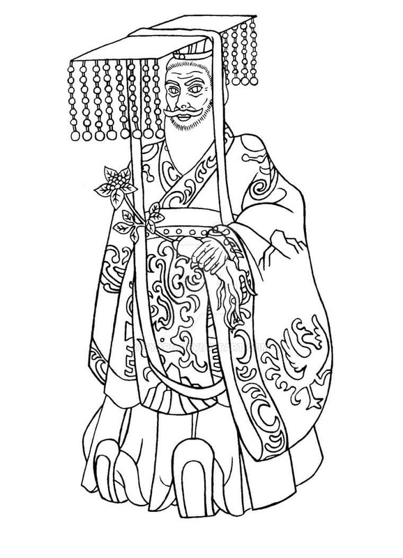 Çin 3 Boyama Sayfası