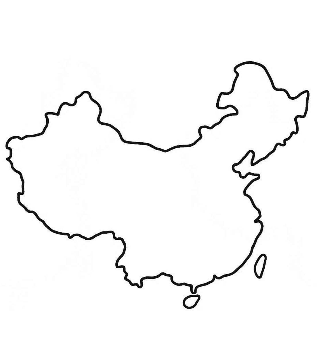 Çin Ücretsiz yazdırılabilir Boyama Sayfası