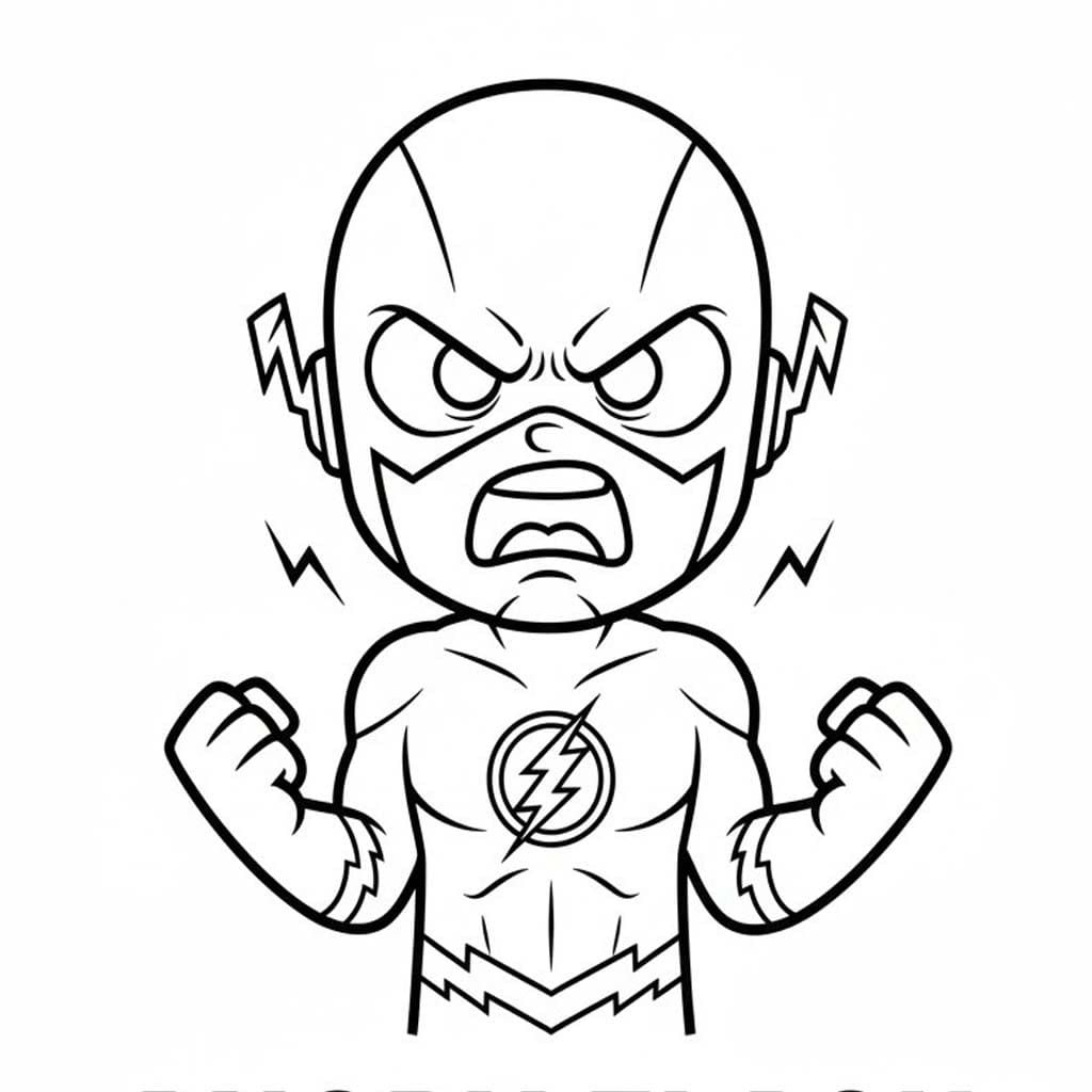 Çiz Flash kolay Boyama Sayfası