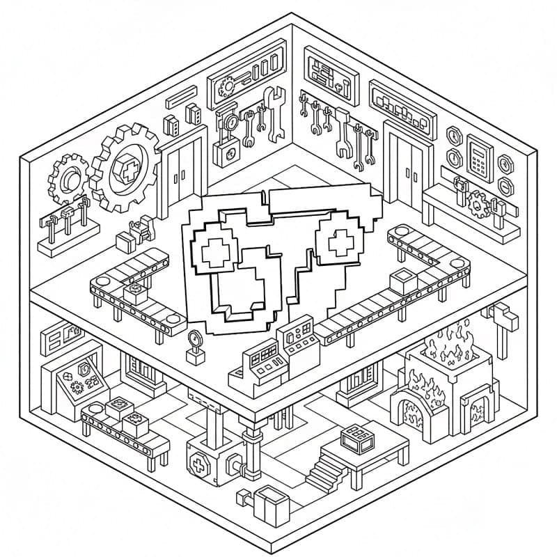 Çizmek 67 Brainrot 8 Boyama Sayfası