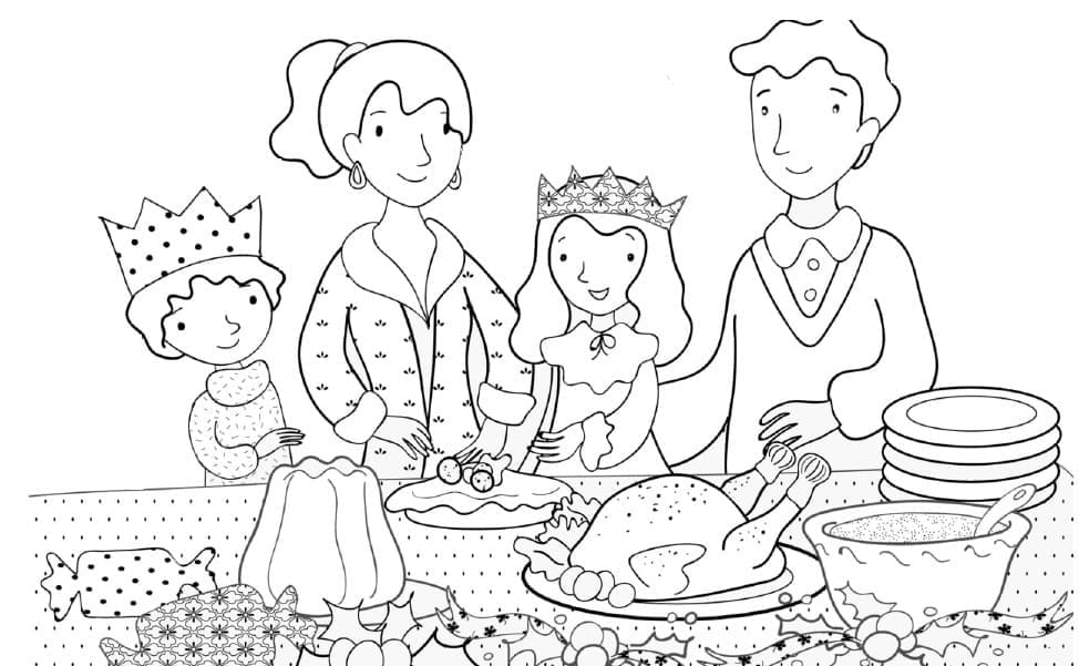 Çizmek Aile ücretsiz yazdırılabilir Boyama Sayfası