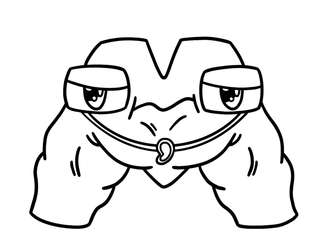 Çizmek Alphabet Lore Mektup M Boyama Sayfası