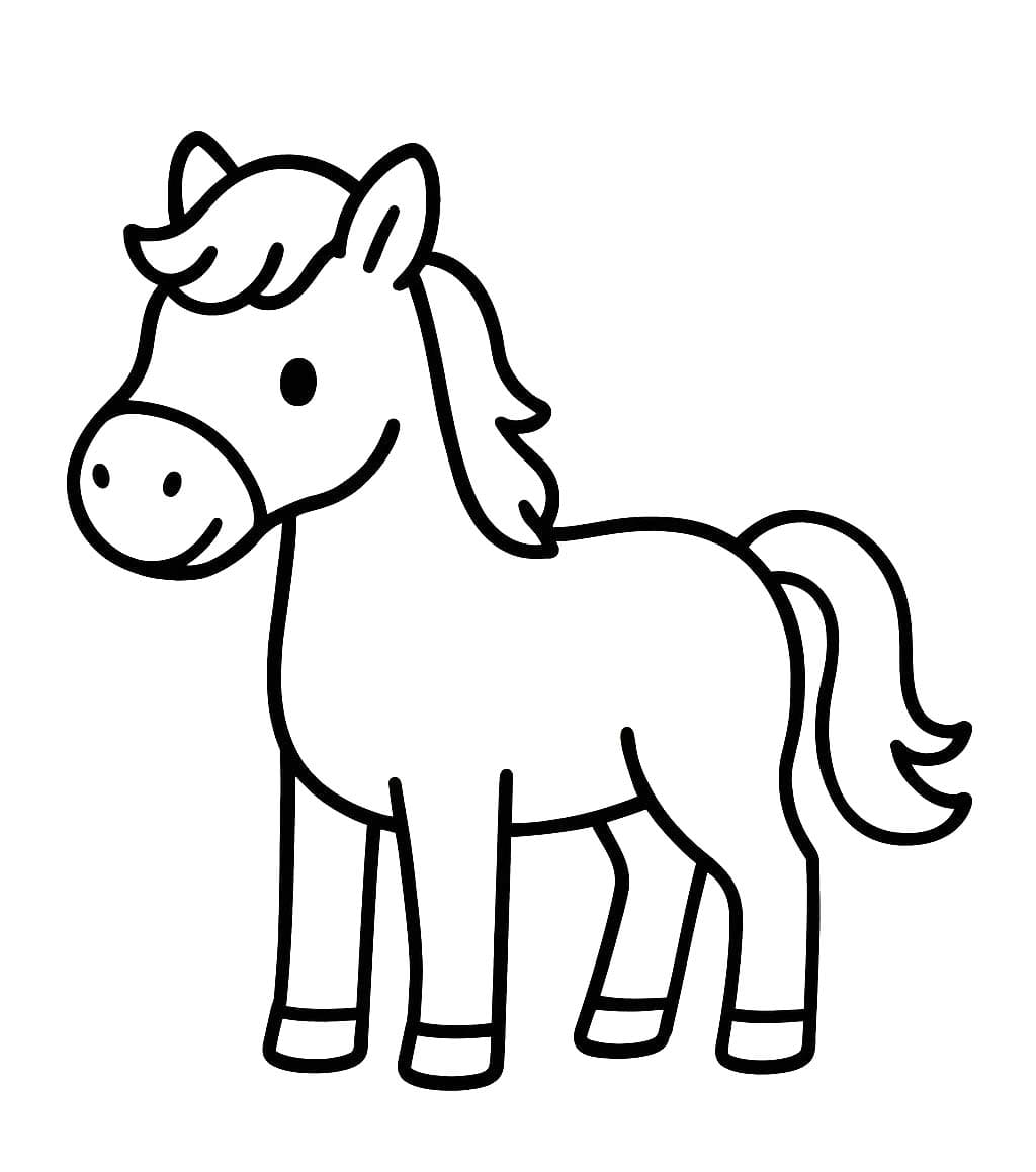 Çizmek At çocuklar için