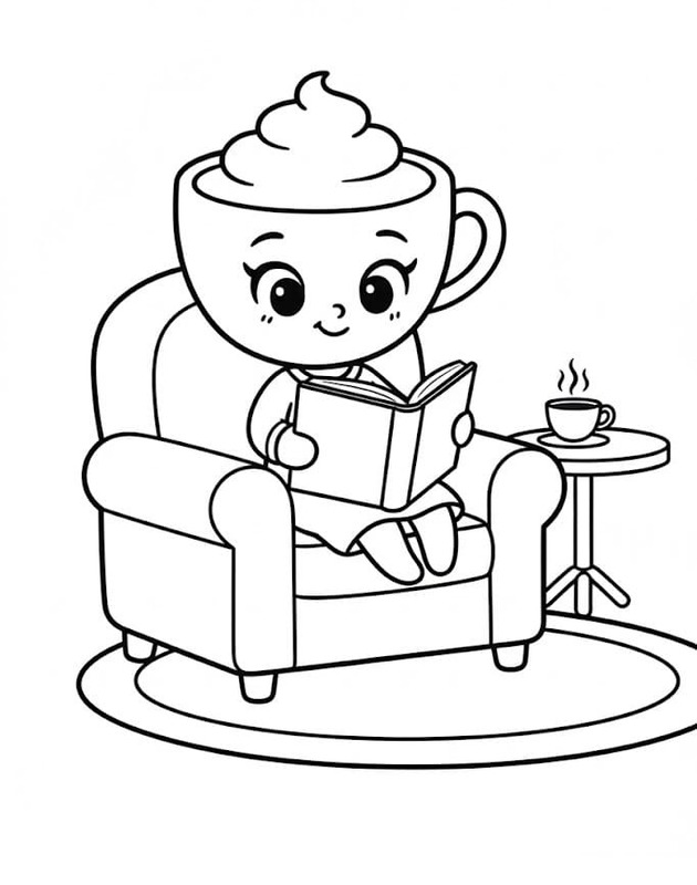 Çizmek Ballerina Cappuccina çocuklar için yazdırılabilir Boyama Sayfası