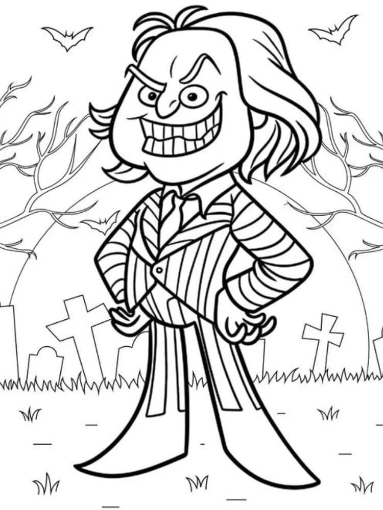 Çizmek Beterböcek 3 Boyama Sayfası