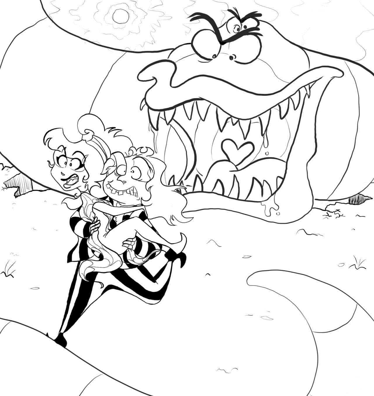 Çizmek Beterböcek çocuklar için kolay Boyama Sayfası