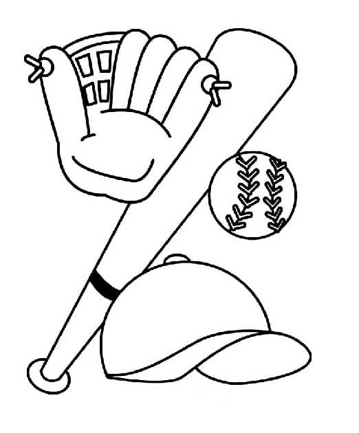 Çizmek Beyzbol 2 Boyama Sayfası